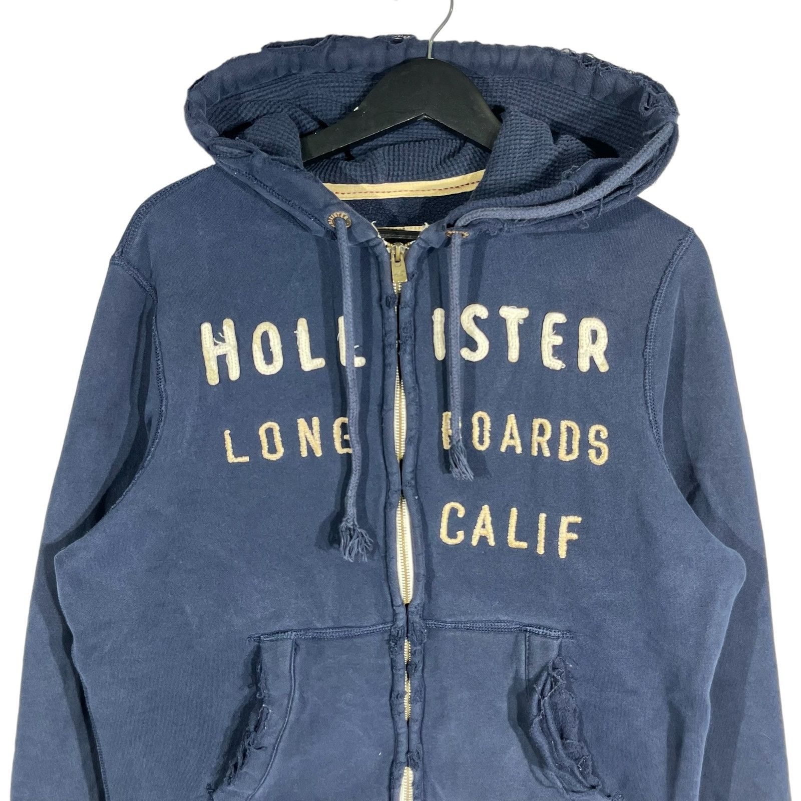 Hollister Hollister Spellout Full Zip Hoodie Size US L / EU 52-54 / 3 - 2 Thumbnail