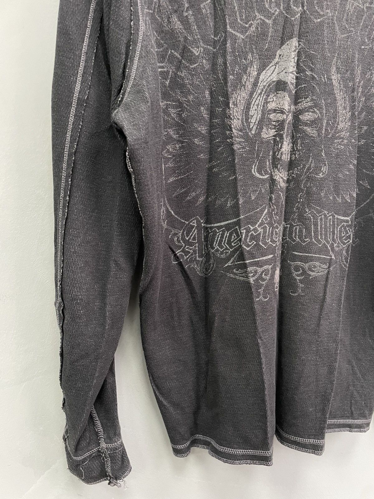 Affliction × Tapout Crazy Y2K Tapout Oversized reversible Boxy Affliction Tee Size US M / EU 48-50 / 2 - 9 Thumbnail