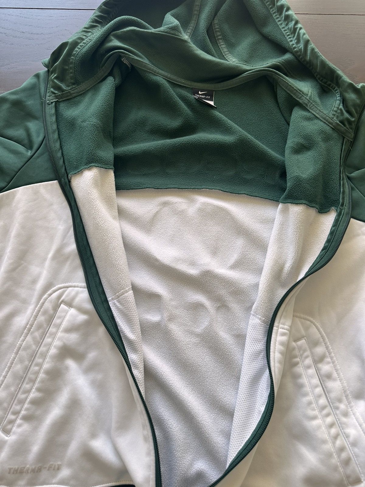 Nike Oregon DUCKS Football TEAM ISSUED Nike Therma-Fit JACKET Size US L / EU 52-54 / 3 - 8 Thumbnail
