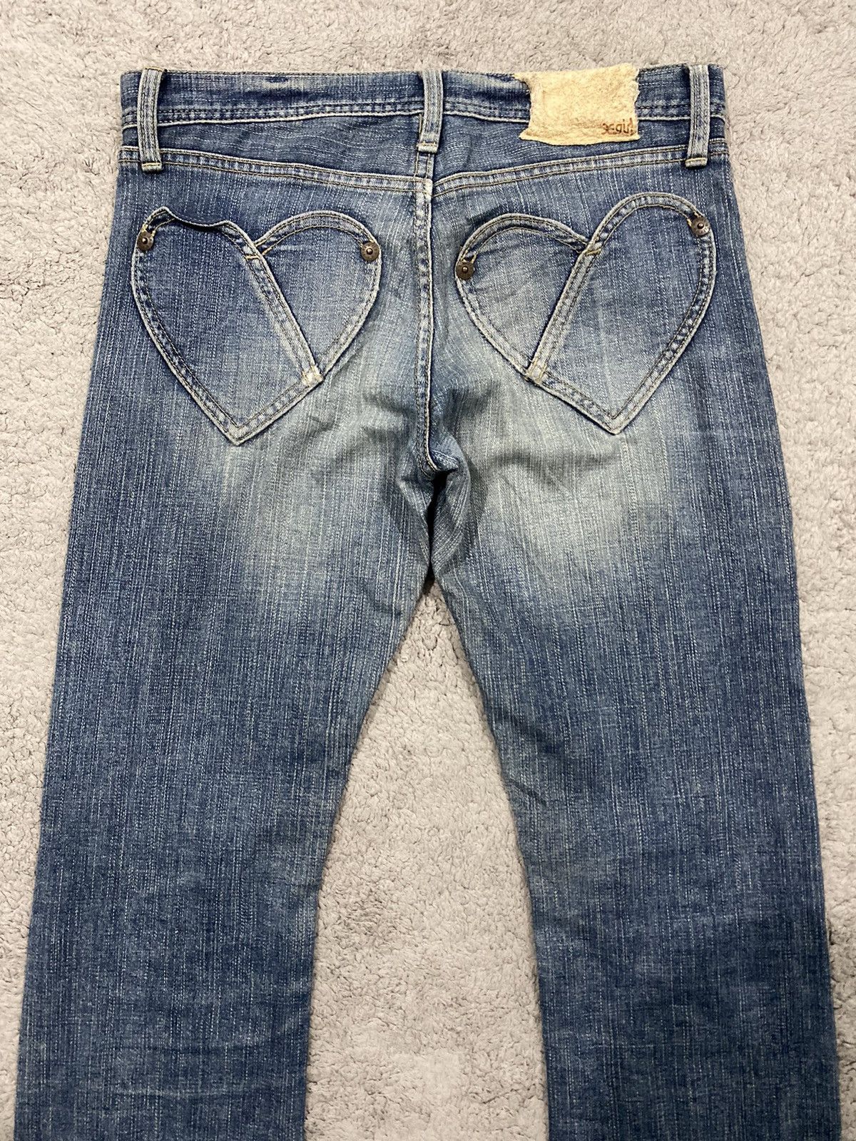 Japanese Brand X-Girl Jeans Denim Size US 30 / EU 46 - 3 Thumbnail