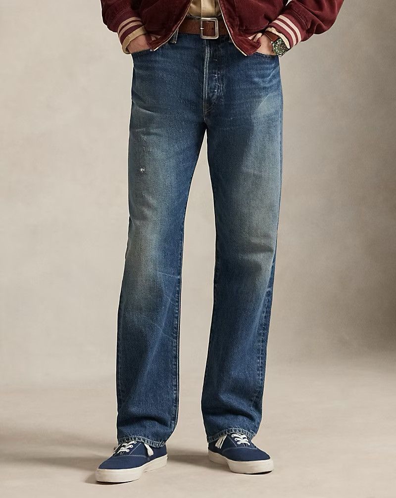 Polo Ralph Lauren Polo Ralph Lauren Heritage Straight Distressed Jean 34 x 30 Size US 34 / EU 50 - 3 Thumbnail