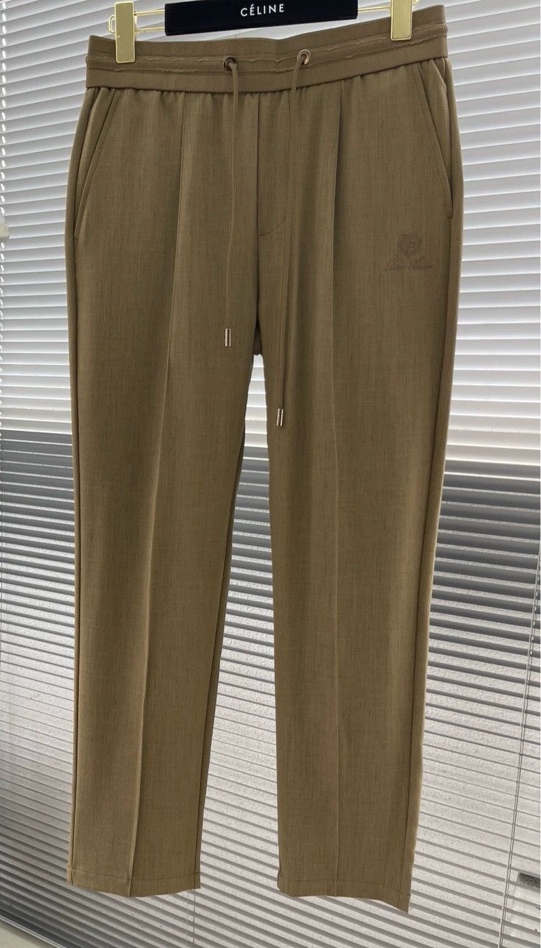 Loro Piana LORO PIANA sizeL Men's linen trousers Size US 36 / EU 52 - 1 Thumbnail