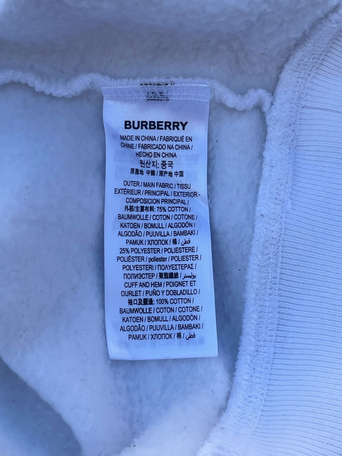 Burberry Burberry Embroidered Hoodie Size US XS / EU 42 / 0 - 4 Thumbnail