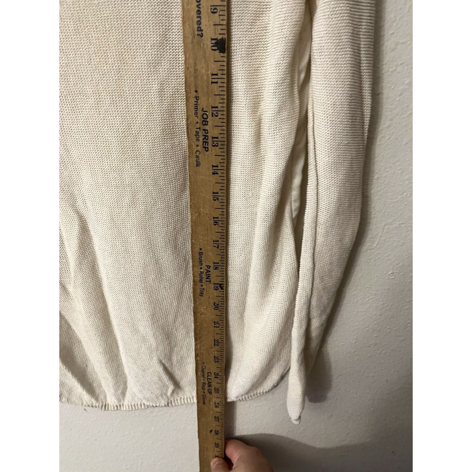 H&M H&M Linen Viscose Blend White Button Up White Long Sleeved Shirt Top Small Shirt Women Button-Up Viscose Linen White Basic All Seasons Casual Workwear Size S / US 4 / IT 40 - 5 Thumbnail