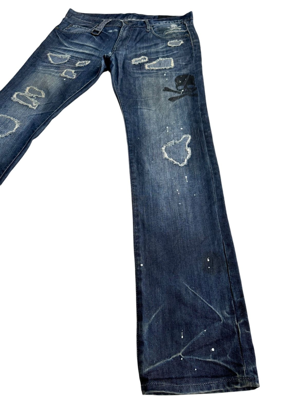 If Six Was Nine ⚡️⚡️Vintage Distressed Roen Mastermind Japanes Brand Size US 34 / EU 50 - 10 Thumbnail