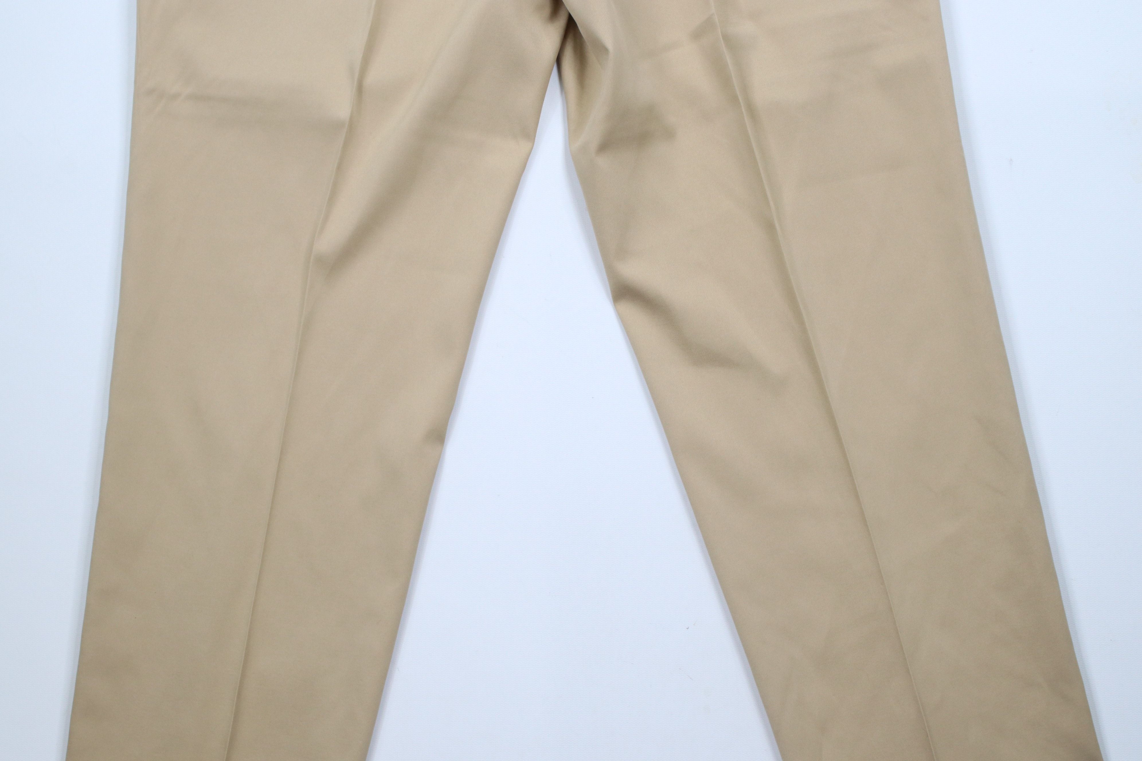 Brooks Brothers × Vintage Brooks Brothers Lightweight Flat Front Chino Pants Trousers Size US 32 / EU 48 - 12 Thumbnail