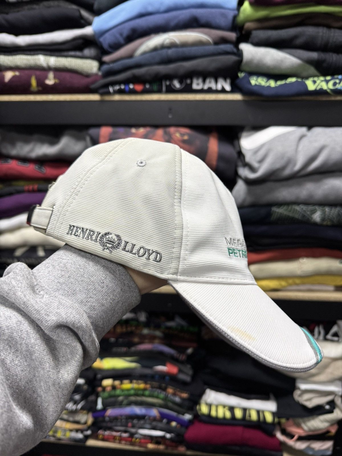 Henri Lloyd × Mercedes-Benz Rare Mercedes Henri Lloyd racing white cap streetwear hat Size ONE SIZE - 2 Thumbnail