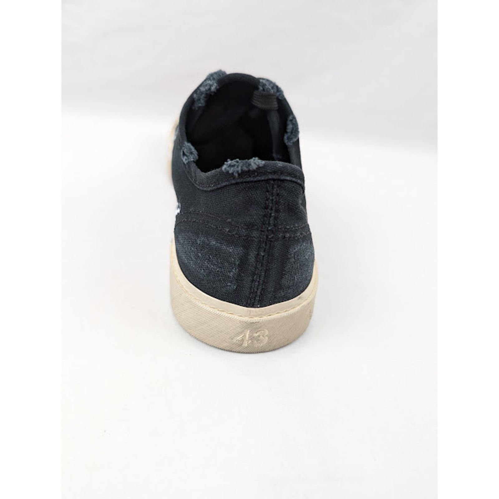 Balenciaga o1rshd1 Q:3 / Paris Low-Top Sneakers in Black/White Size US 11 / EU 44 - 9 Thumbnail