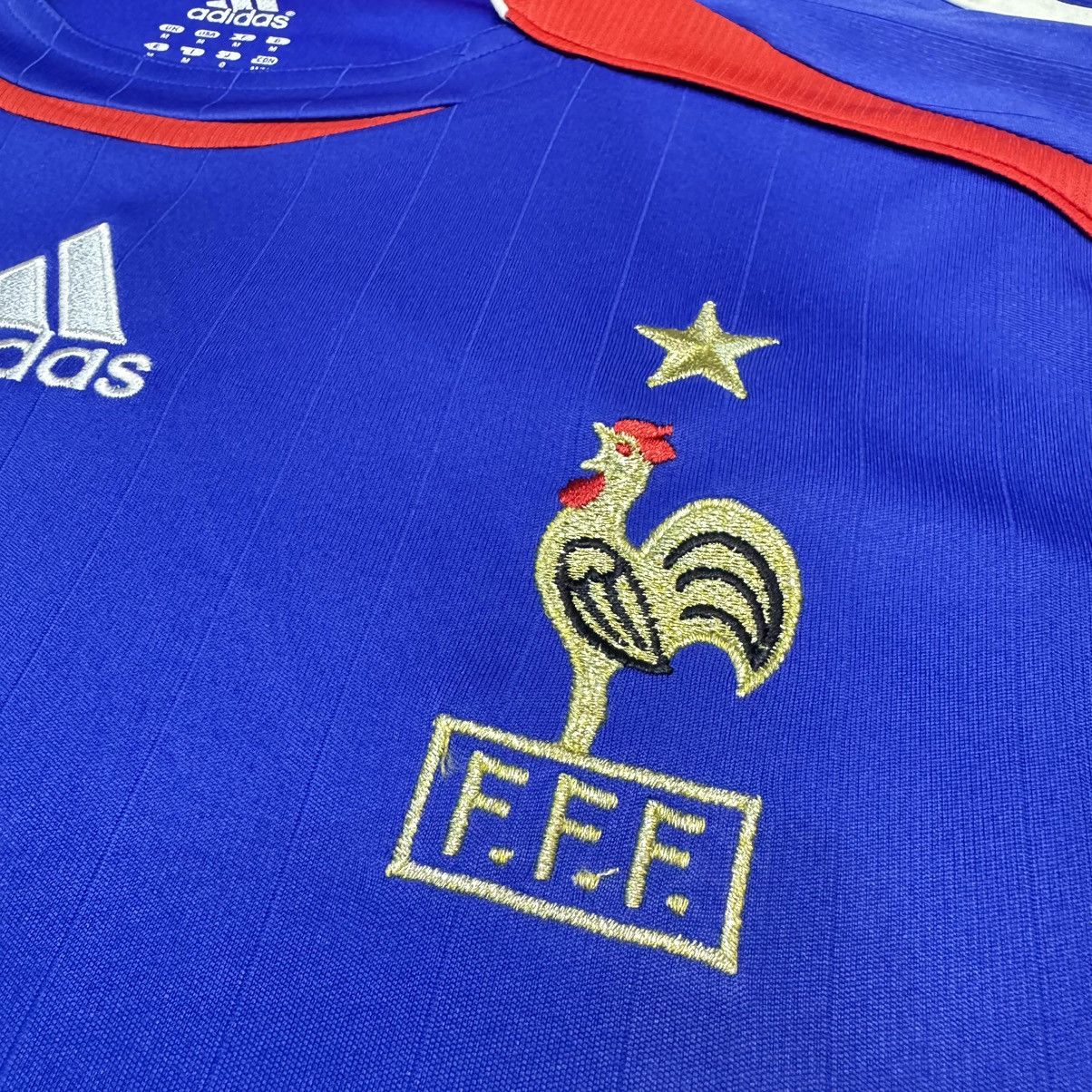 Adidas France WC2006 home shirt #10 Zidane Size US M / EU 48-50 / 2 - 5 Thumbnail