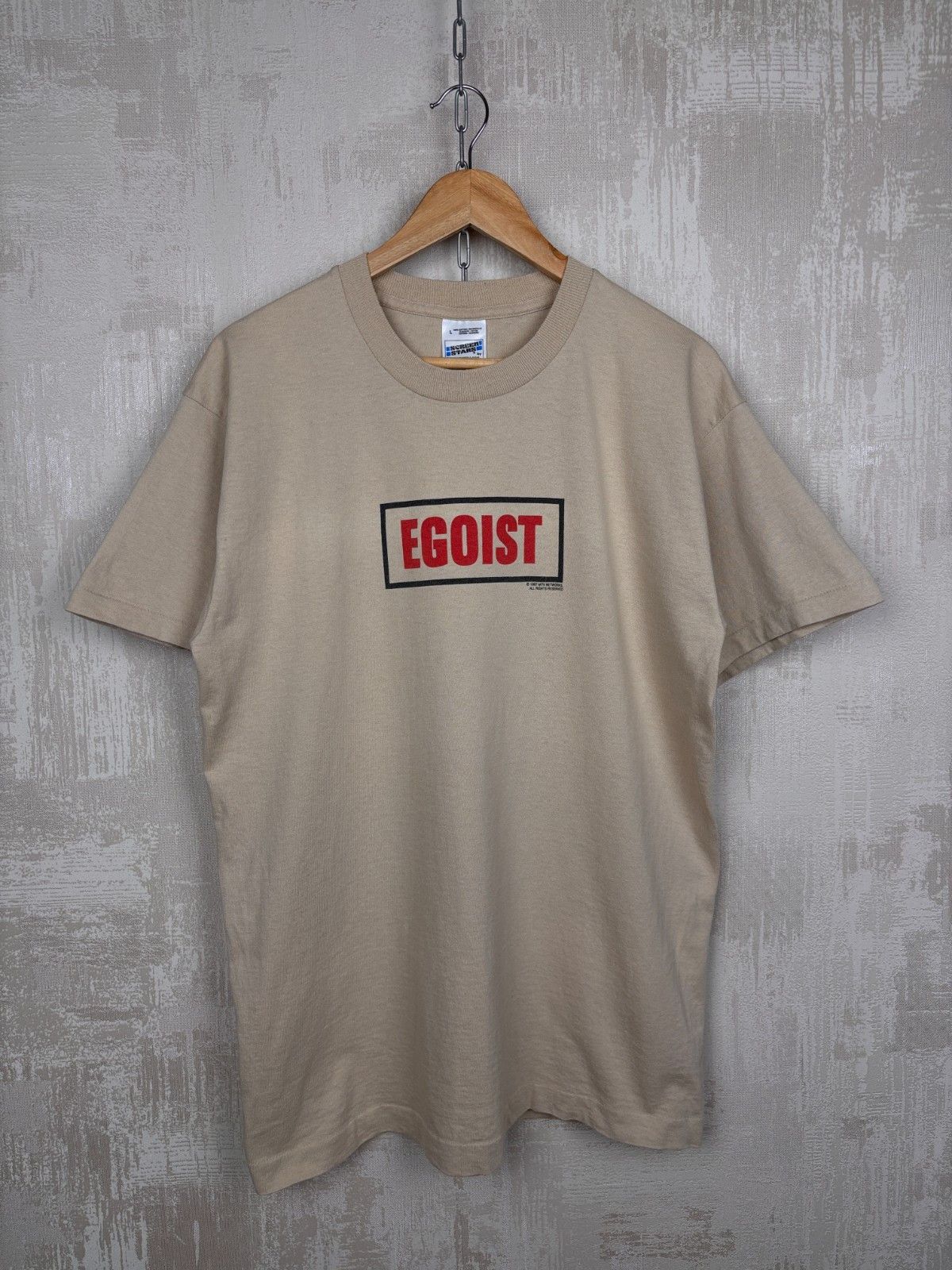 Vintage EGOIST 1997 MTV Networks Single Stitch T-shirt Screen Stars Size US L / EU 52-54 / 3 - 2 Thumbnail