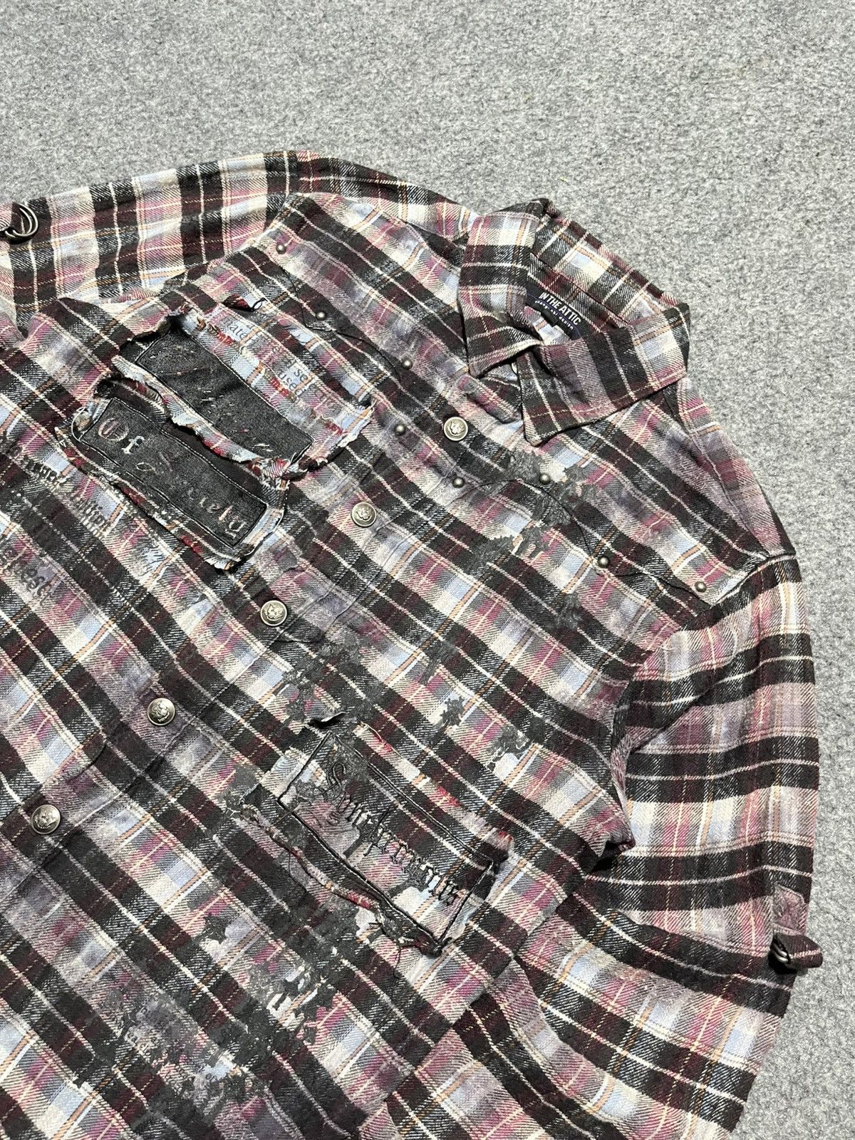 In The Attic ❌SOLDOUT❌❌In The Attic Embroidered Flanel Shirt Size US M / EU 48-50 / 2 - 4 Thumbnail