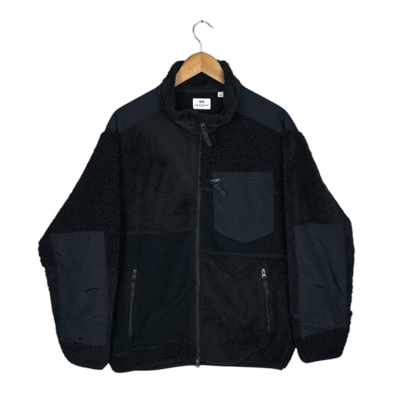 Engineered Garments × Uniqlo Engineered Garments x Uniqlo Black Plie Fleece Boa Jacket Size US L / EU 52-54 / 3 - 1 Thumbnail