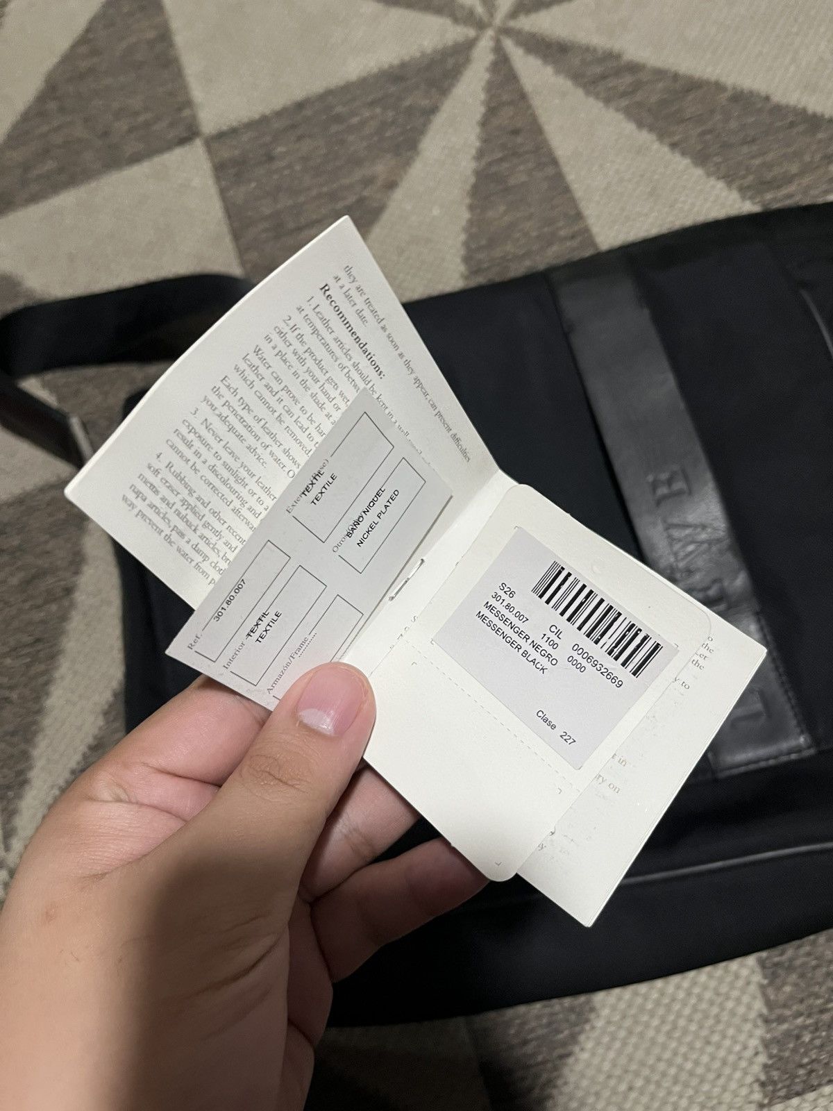 Loewe Loewe Nylon Messenger Bag Size ONE SIZE - 10 Thumbnail