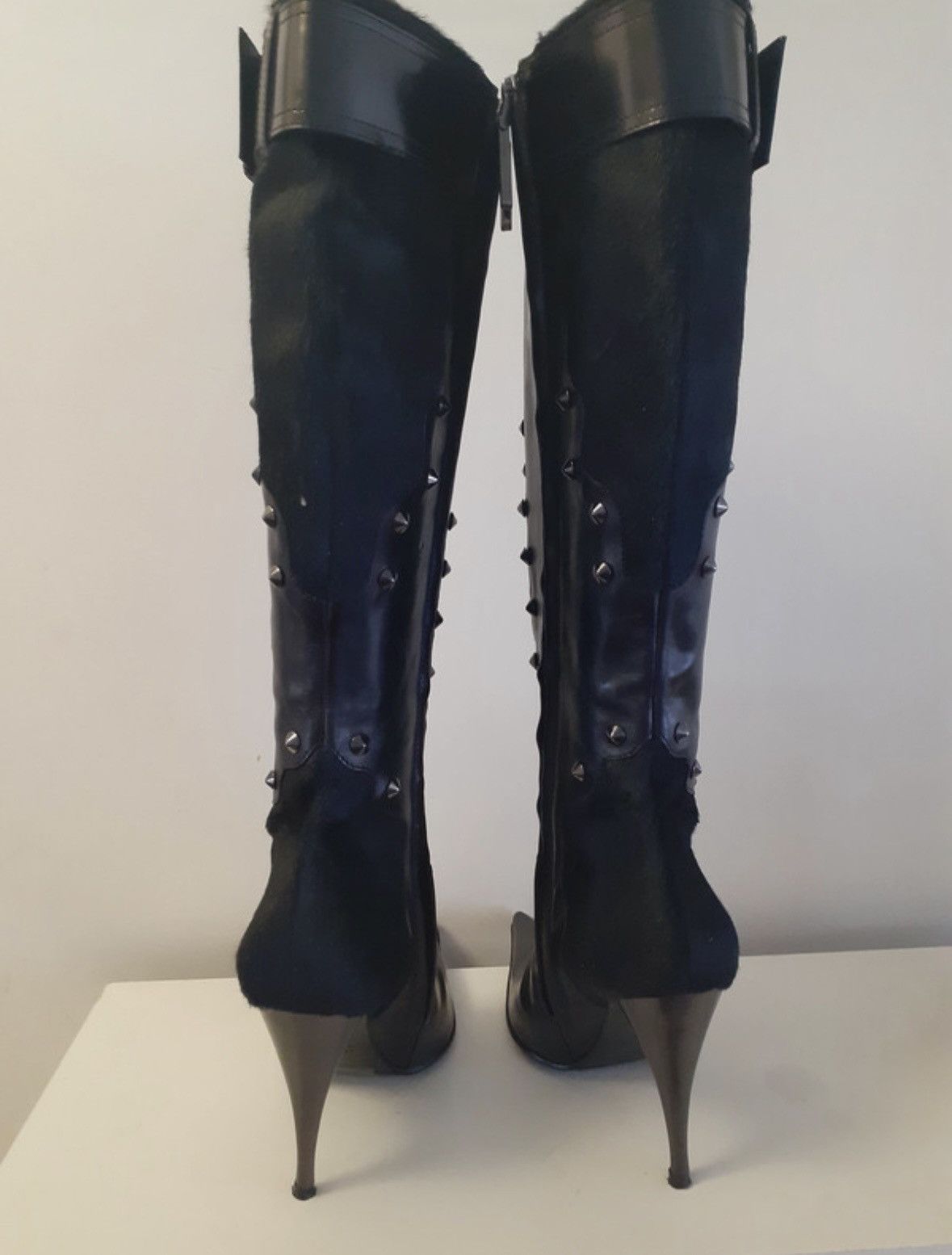 Other Neri Veneza genuine leather high boots 37.5 Size US 6.5 / IT 36.5 - 4 Thumbnail
