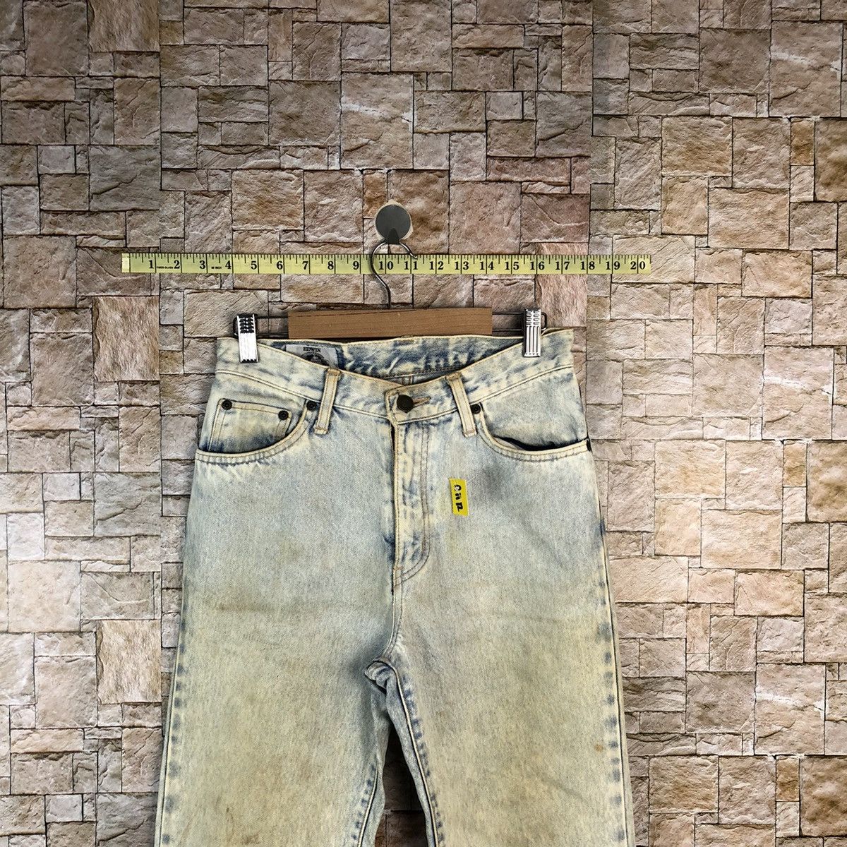 Edwin Edwin faded Blue vintage Denim Pants #A1172 Size US 28 / EU 44 - 4 Thumbnail
