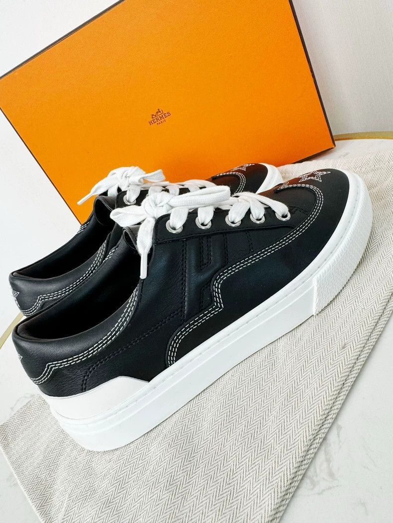 Hermes Hermes Black Sneakers Size 36 Almost New-2506 Size US 6 / IT 36 - 2 Thumbnail