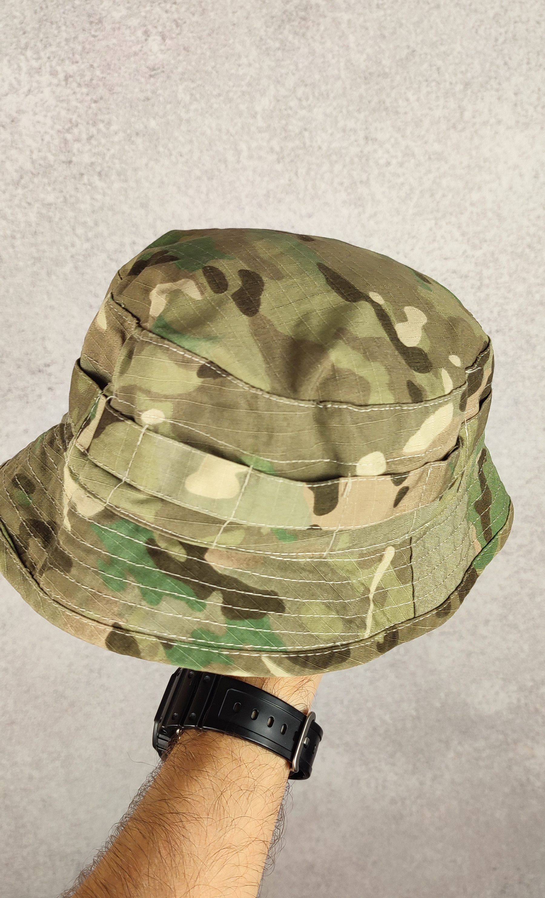 Vintage Vintage Military Bucket Hat Size ONE SIZE - 2 Thumbnail