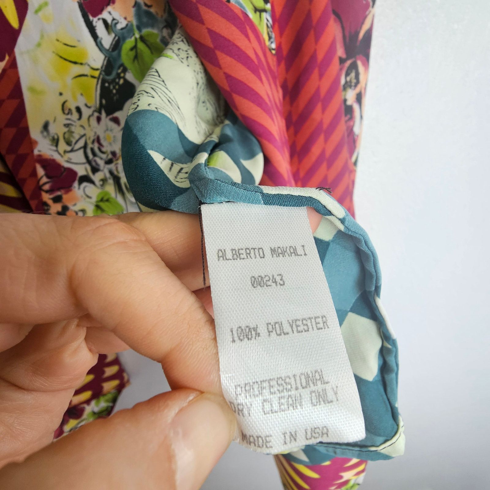Alberto Vintage Alberto Makali Crop Kimono M Artsy Whimsical Boho Size M / US 6-8 / IT 42-44 - 7 Thumbnail
