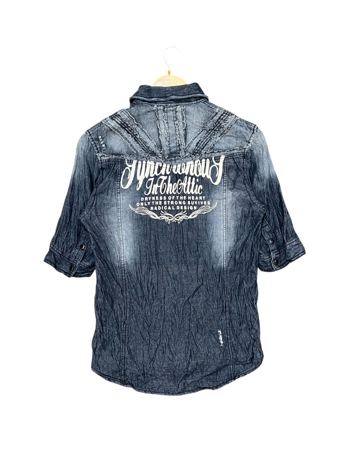 In The Attic In The Attic Synchronous Denim Button Shirt Size US S / EU 44-46 / 1 - 1 Thumbnail