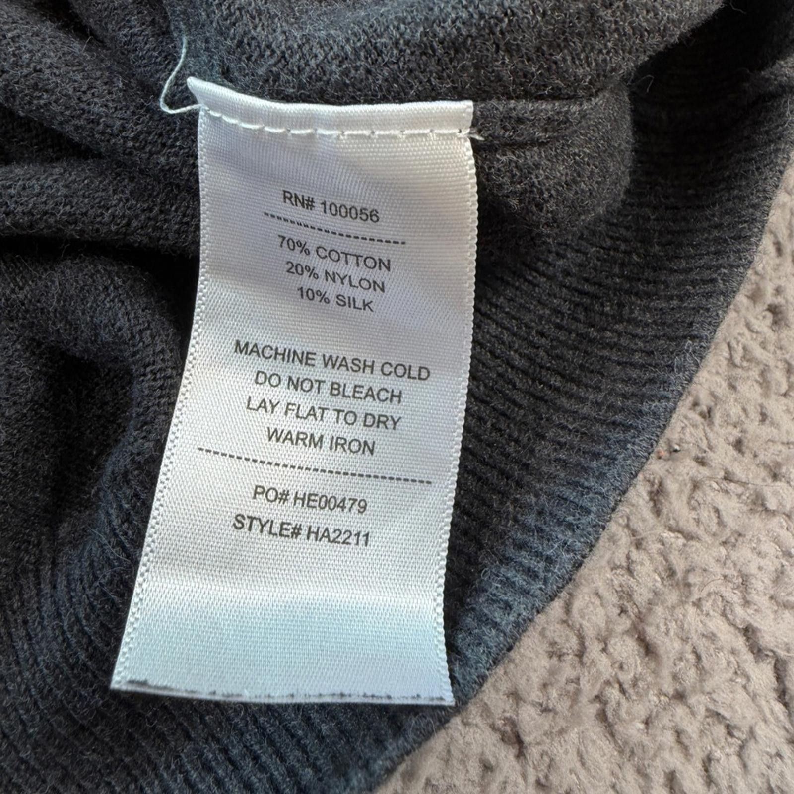 Other Hendrick Automotive Group Men XL Sweater Gray Cotton Silk Size US XL / EU 56 / 4 - 6 Thumbnail