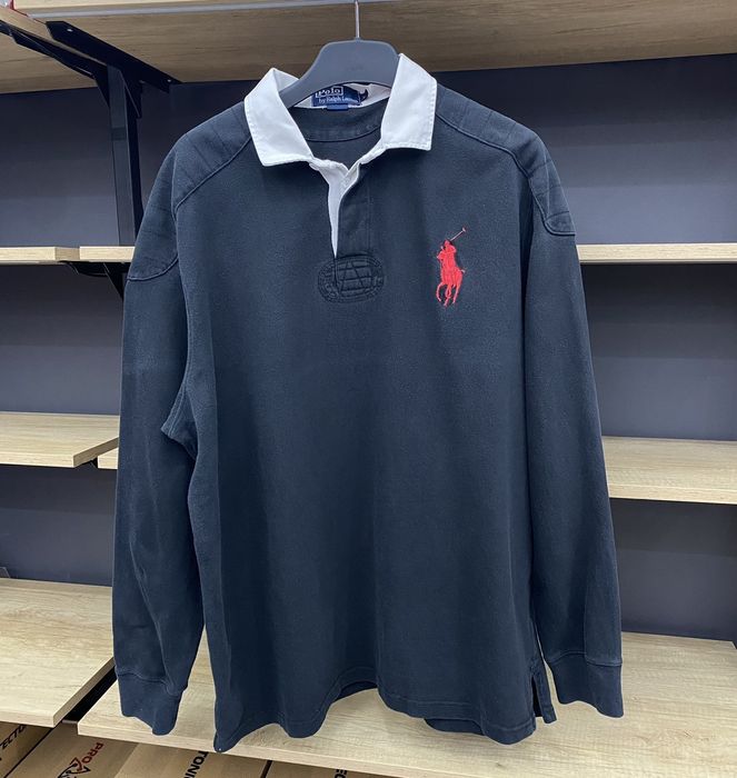 Ralph Lauren Vintage Polo Ralph Lauren Big Pony Collar Rugby Shirt ...