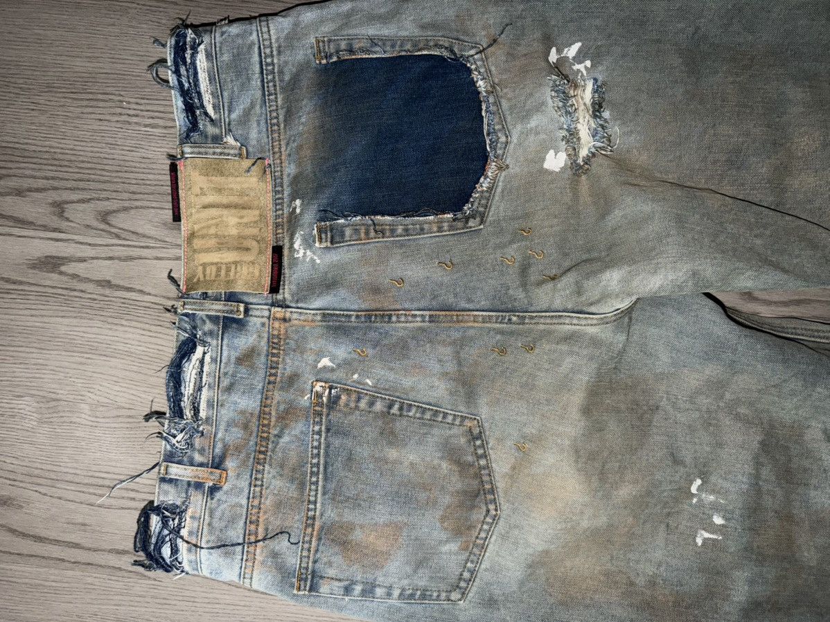 Greedy Unit Greedy Unit Thrashed Jeans Size US 36 / EU 52 - 6 Thumbnail