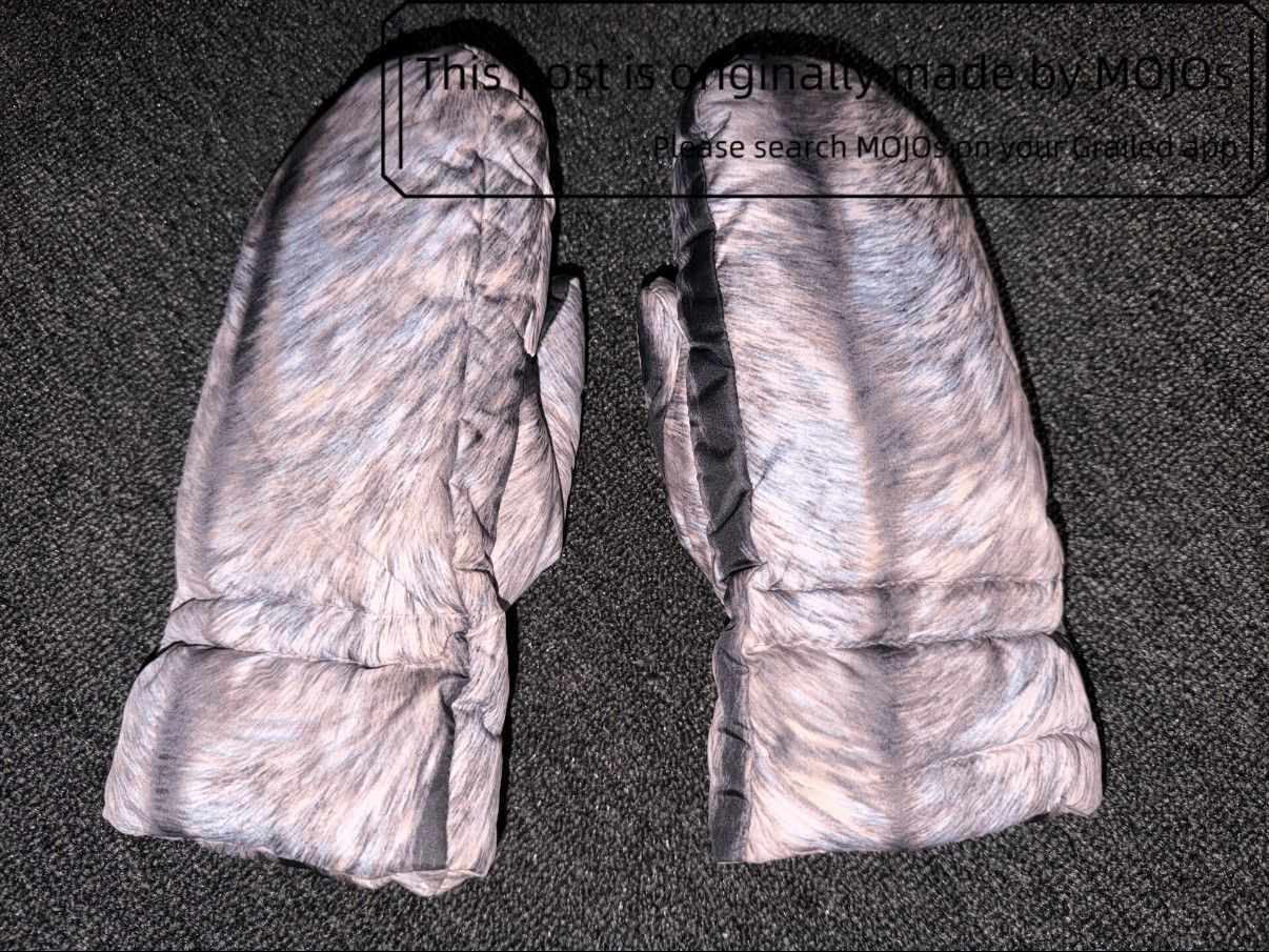Maison Margiela Maison Margiela MM6 13AW Fur Pattern Glove Size ONE SIZE - 1 Thumbnail