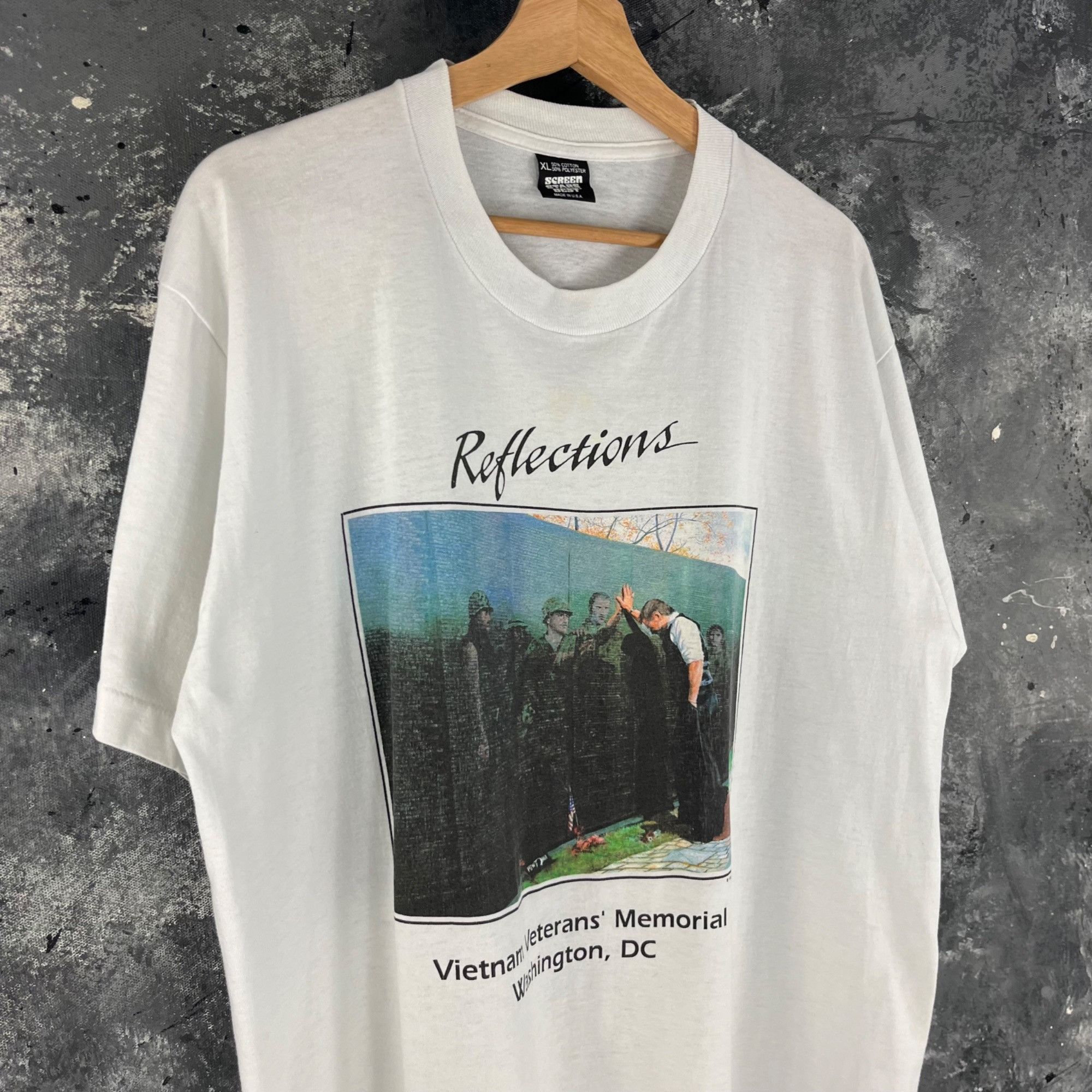 Vintage Vintage 90’s Reflections Vietnam shirt Size US L / EU 52-54 / 3 - 2 Thumbnail