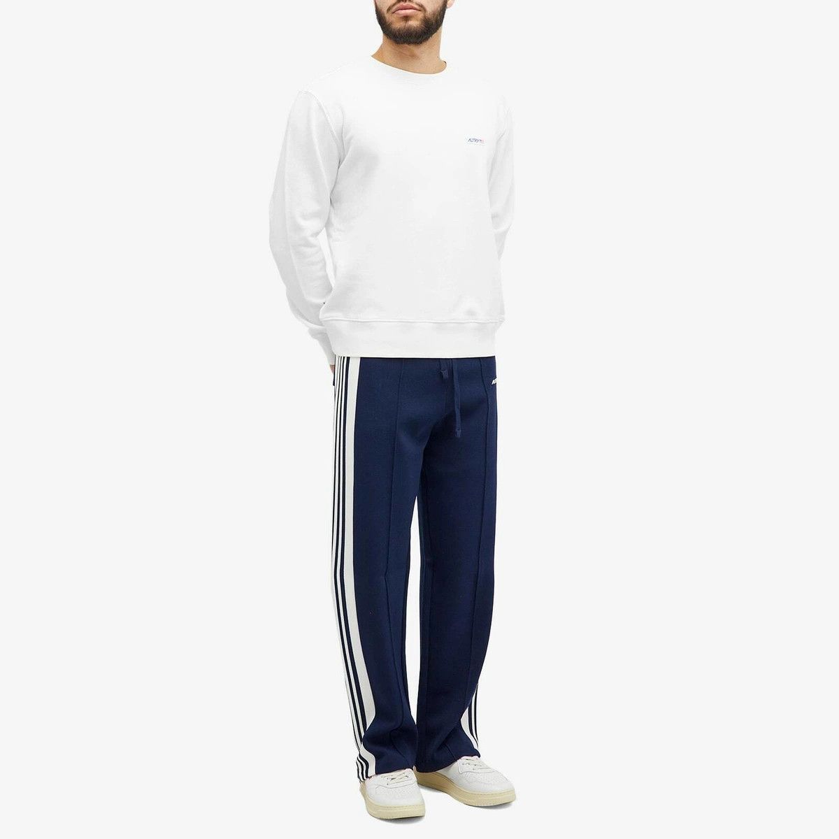 AUTRY o1y0526 Logo Sweatshirt in White Size US M / EU 48-50 / 2 - 5 Thumbnail