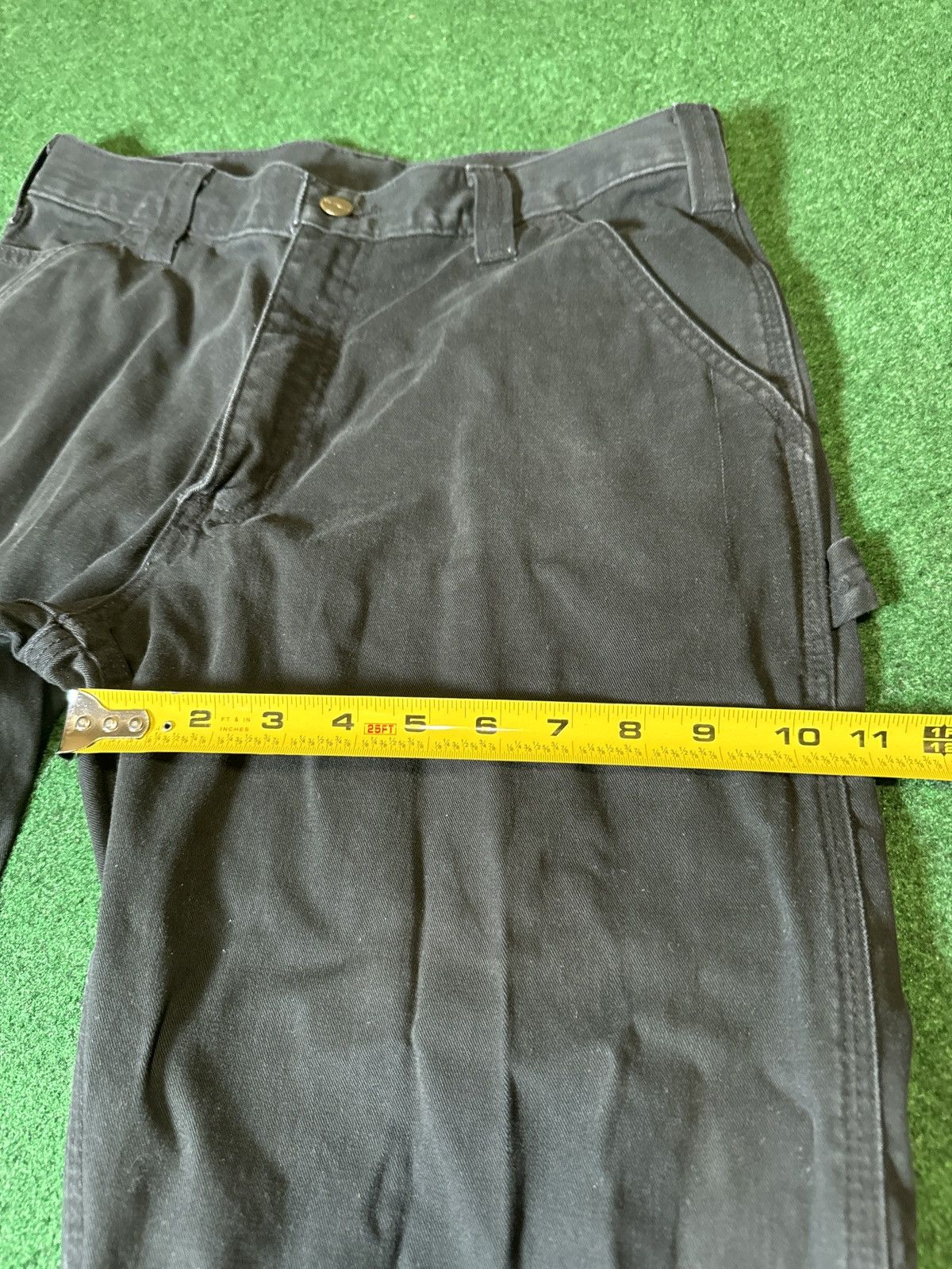 Carhartt Carhartt Carpenter Black 32x34 Straight Leg Cotton Pants Size US 32 / EU 48 - 9 Thumbnail