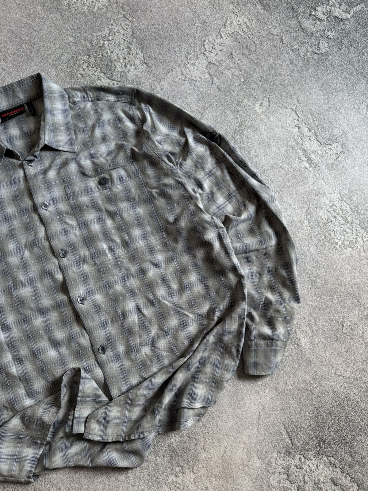 Mammut Mammut L Chekered shirt button up long sleeve outdoor Size US L / EU 52-54 / 3 - 4 Thumbnail