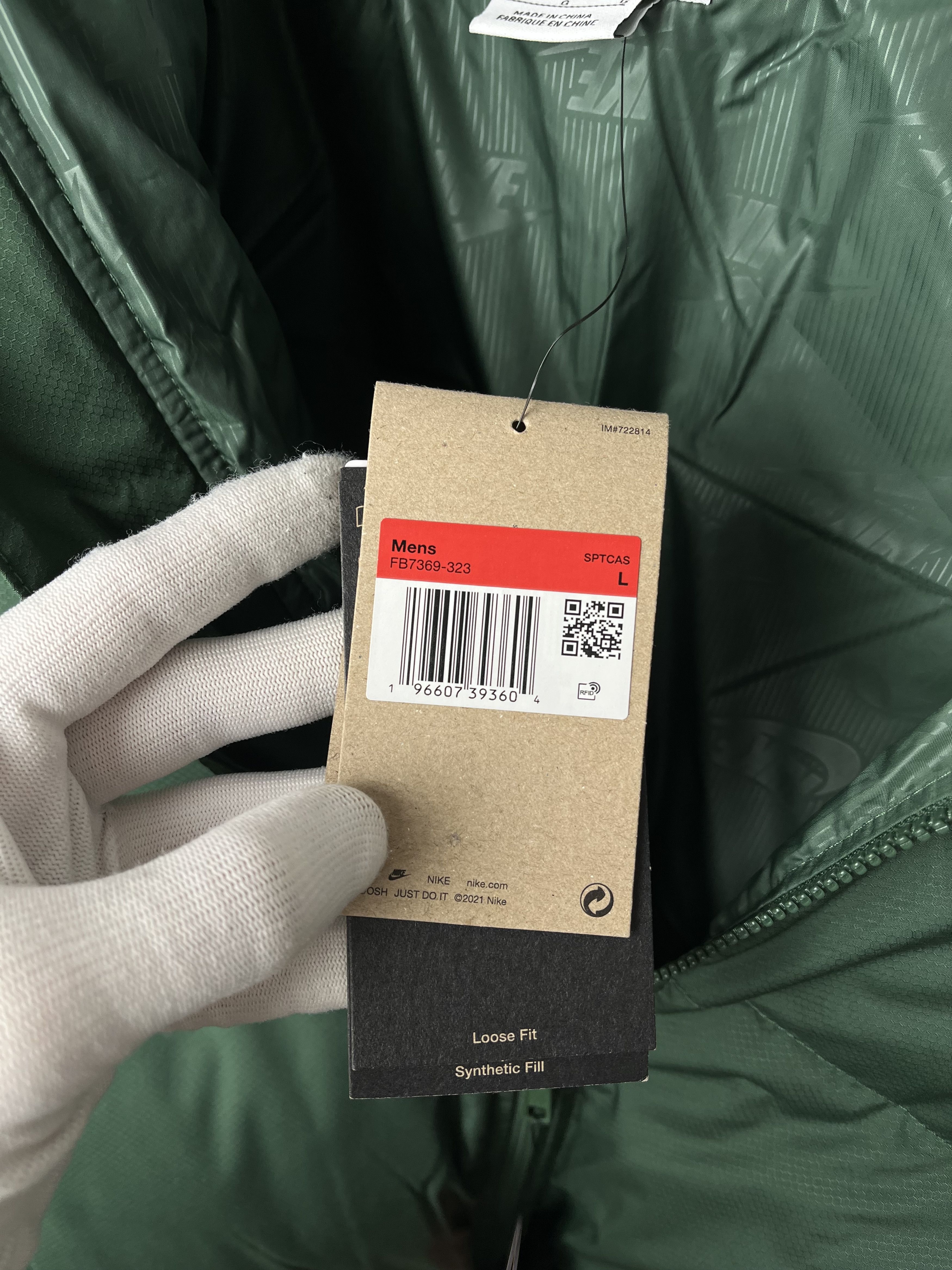 Nike Down Jacket Nike Sportswear Club Size US M / EU 48-50 / 2 - 6 Thumbnail