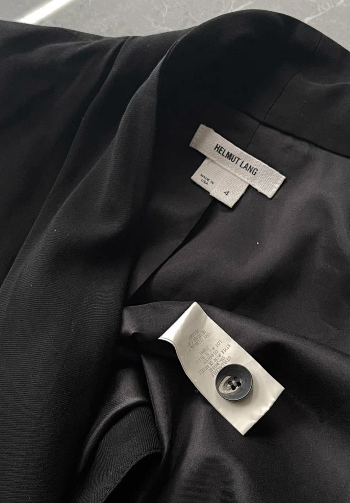 Helmut Lang Helmut Lang | Asymmetric Blazer Size 4 Made in the USA Size S / US 4 / IT 40 - 7 Thumbnail