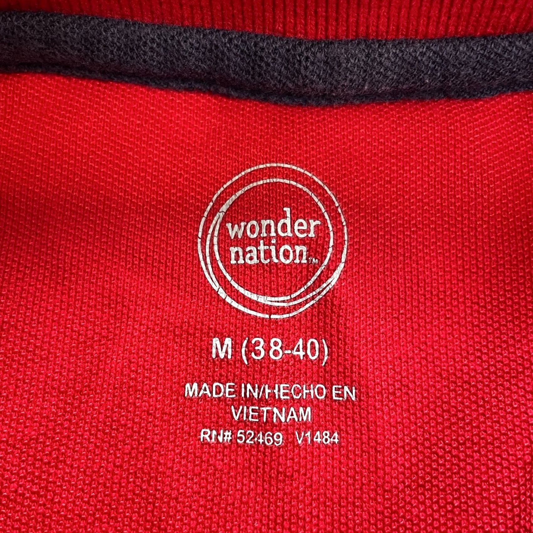 Vintage VINTAGE Wonder Nation Polo shirt Mens M Red Collared Short Sleeve Knit Cotton Polyester Rugby Golf Preppy 90s Mens Size US M / EU 48-50 / 2 - 3 Thumbnail