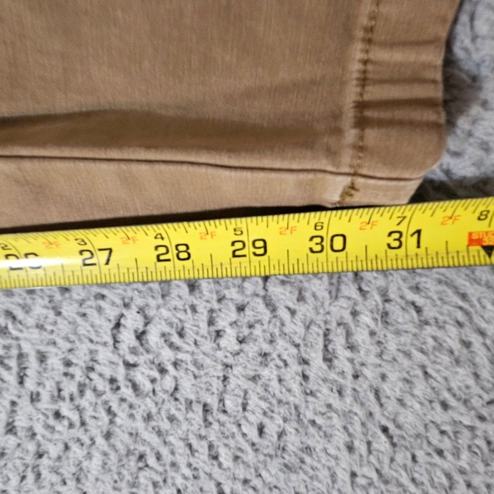Lucky Brand Lucky Brand Athletic Fit Pants Mens 31x31 Brown Chino Inseam 31 Regular Mens Brown Chino 31x31 Size US 31 - 7 Thumbnail