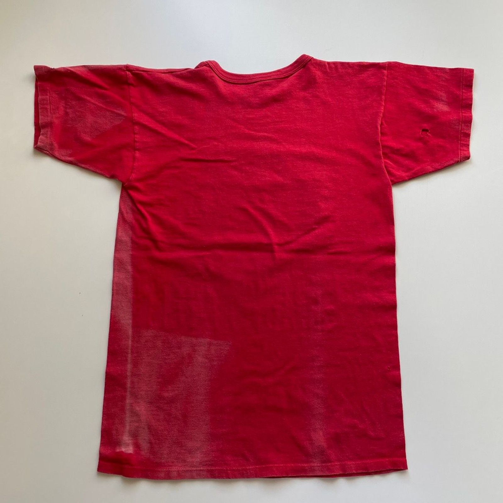 Champion Vintage 90s Nebraska Huskers NCAA T Shirt Large Faded Rare Size US L / EU 52-54 / 3 - 6 Thumbnail