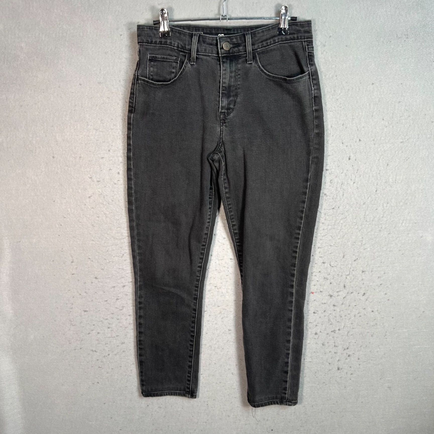 Levi's Levis Jeans High Rise Skinny Size 27 Gray Denim Womens Size 27" / US 4 / IT 40 - 2 Thumbnail