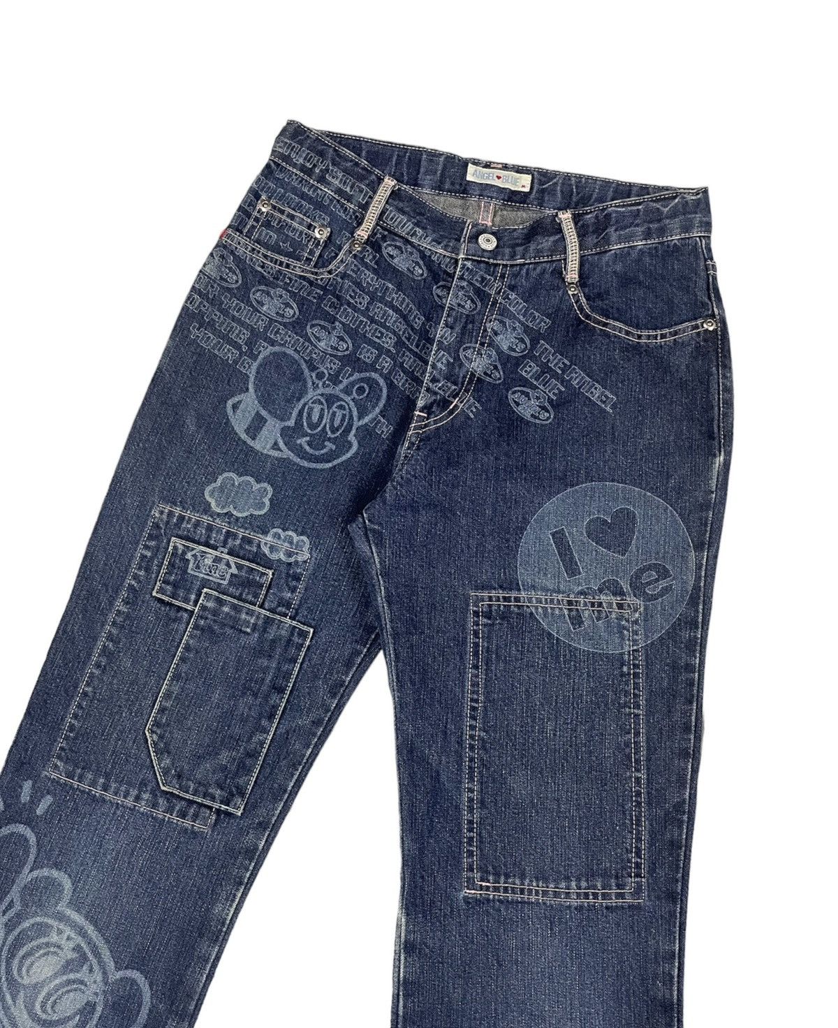 Angel Blue Angel Blue Japan Flare Jeans Size 26" / US 2 / IT 38 - 3 Thumbnail