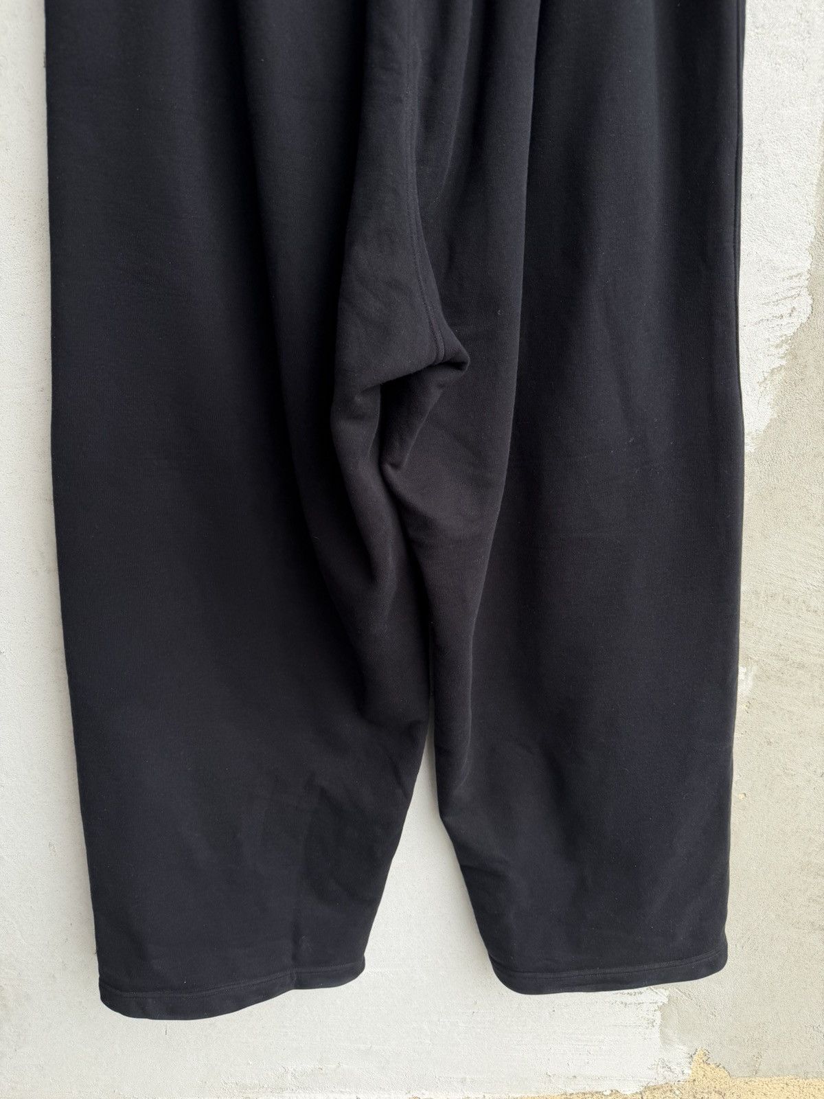 Balenciaga [XL] SS23 Black super baggy and long sweatpants Size US 36 / EU 52 - 8 Thumbnail