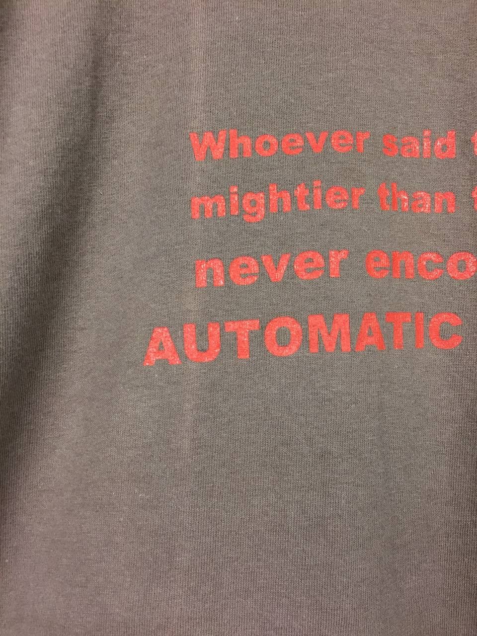 Vintage Vtg Y2K General MacArthur Military Statement Quote Tee Size US XL / EU 56 / 4 - 6 Thumbnail