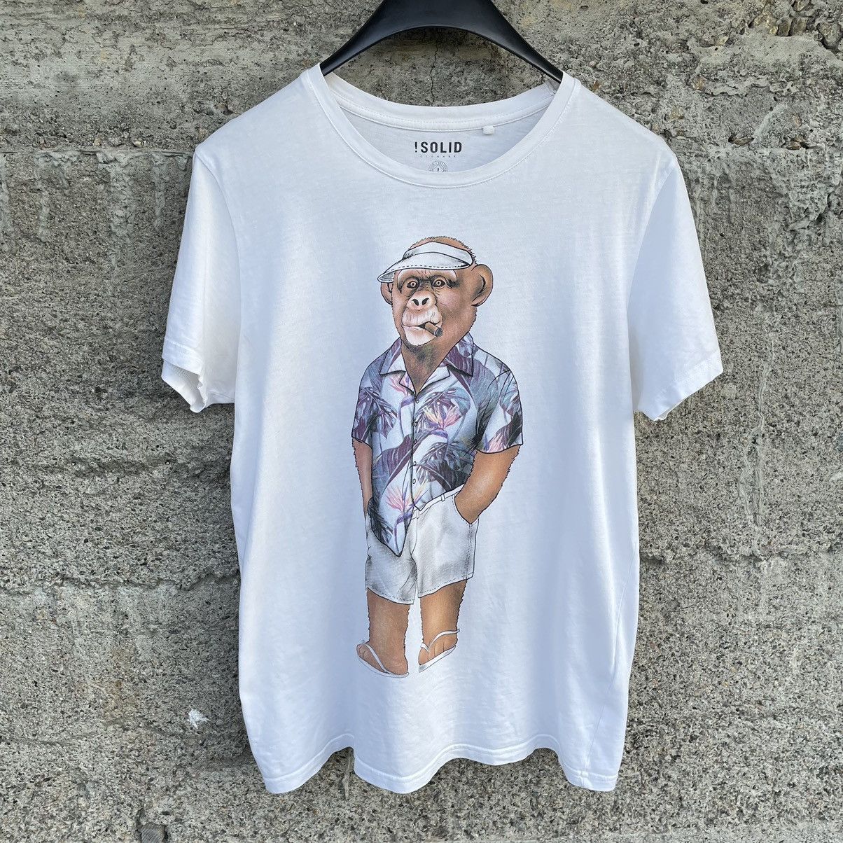 Y/Project Vintage T-shirts ! Solid Man Logo Denmark Y2K 90s USA Size US L / EU 52-54 / 3 - 1 Thumbnail