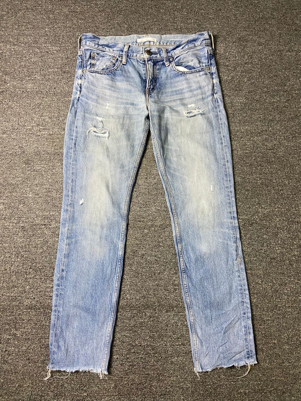 Japanese Brand × Seditionaries × Vintage RED CARD Brand Distressed Denim Jeans (131) Size US 31 - 1 Thumbnail