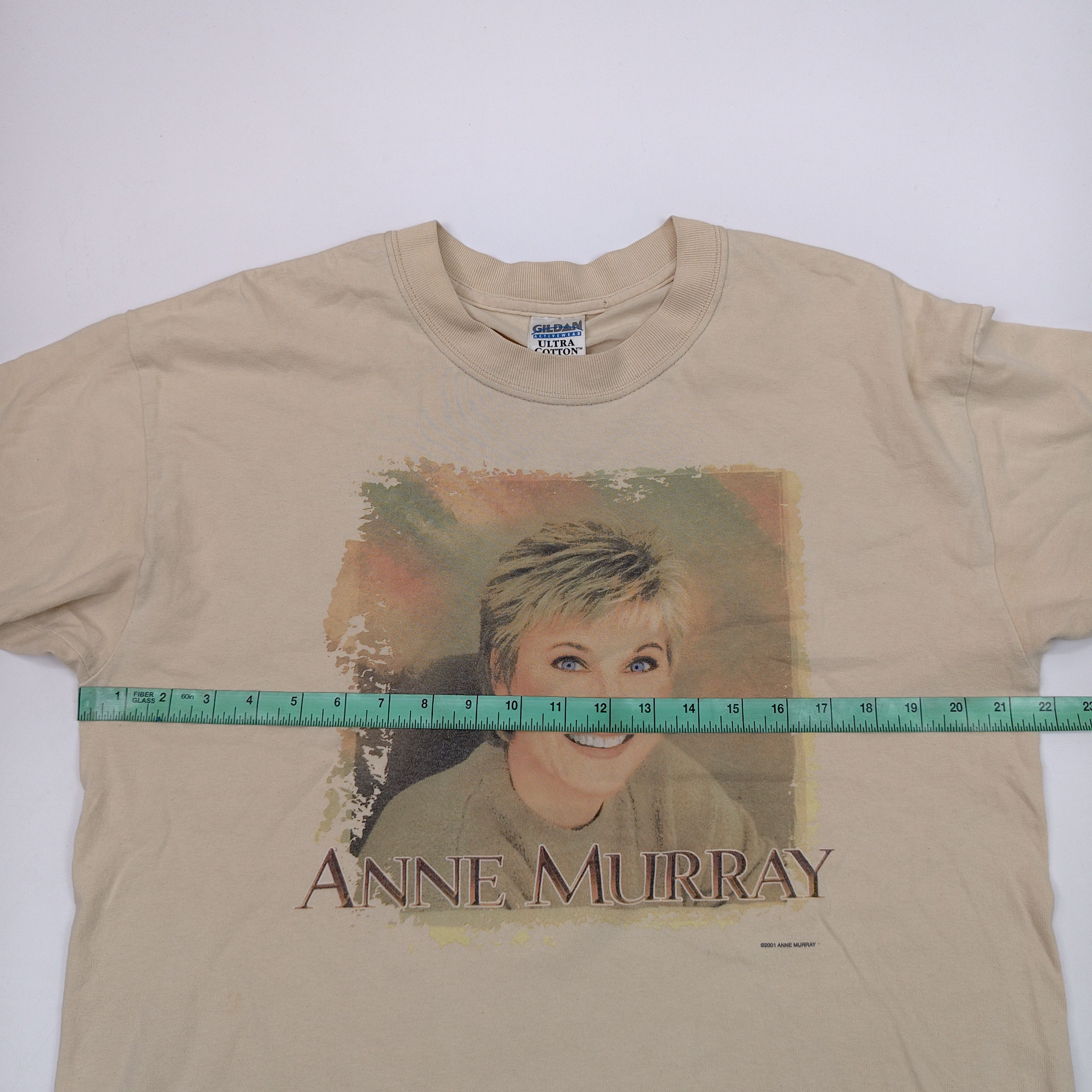 Band Tees 2001 Anne Murray What A Wonderful World #E Size US M / EU 48-50 / 2 - 7 Thumbnail