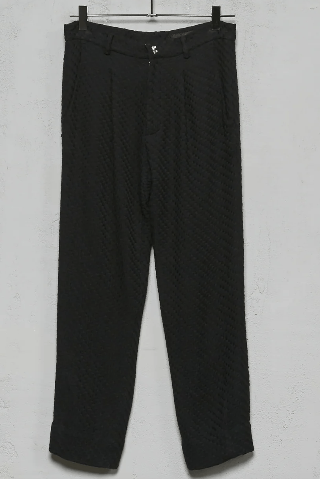 Geoffrey B. Small RNP22 Bird's-eye Cropped Trousers | Grailed