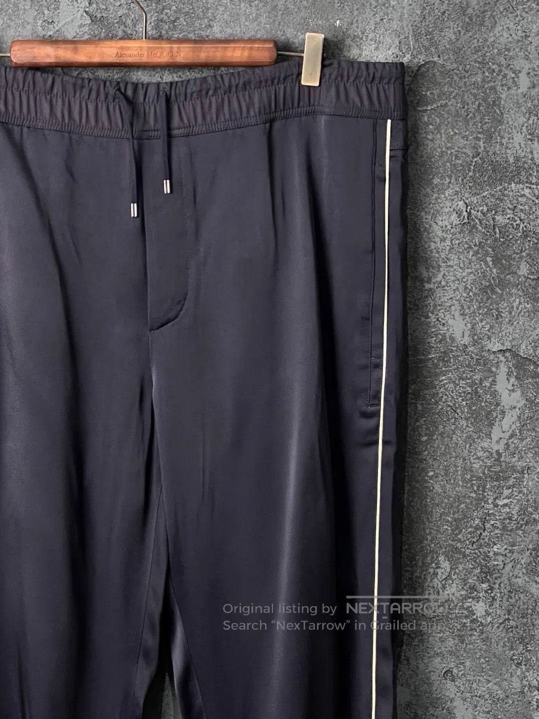 Saint Laurent Paris SAINT LAURENT Drawstring Satin Pants. Size US 36 / EU 52 - 3 Thumbnail