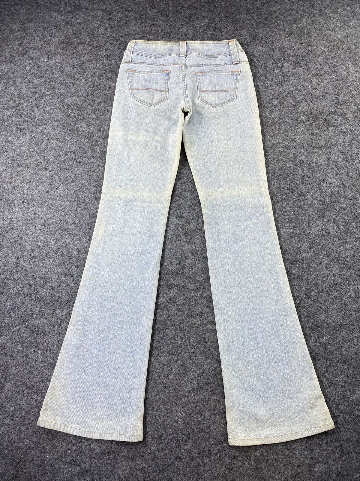 Japanese Brand × Jean Brappers Flare Blue Wash Jeans - J1049 Size 26" / US 2 / IT 38 - 5 Thumbnail