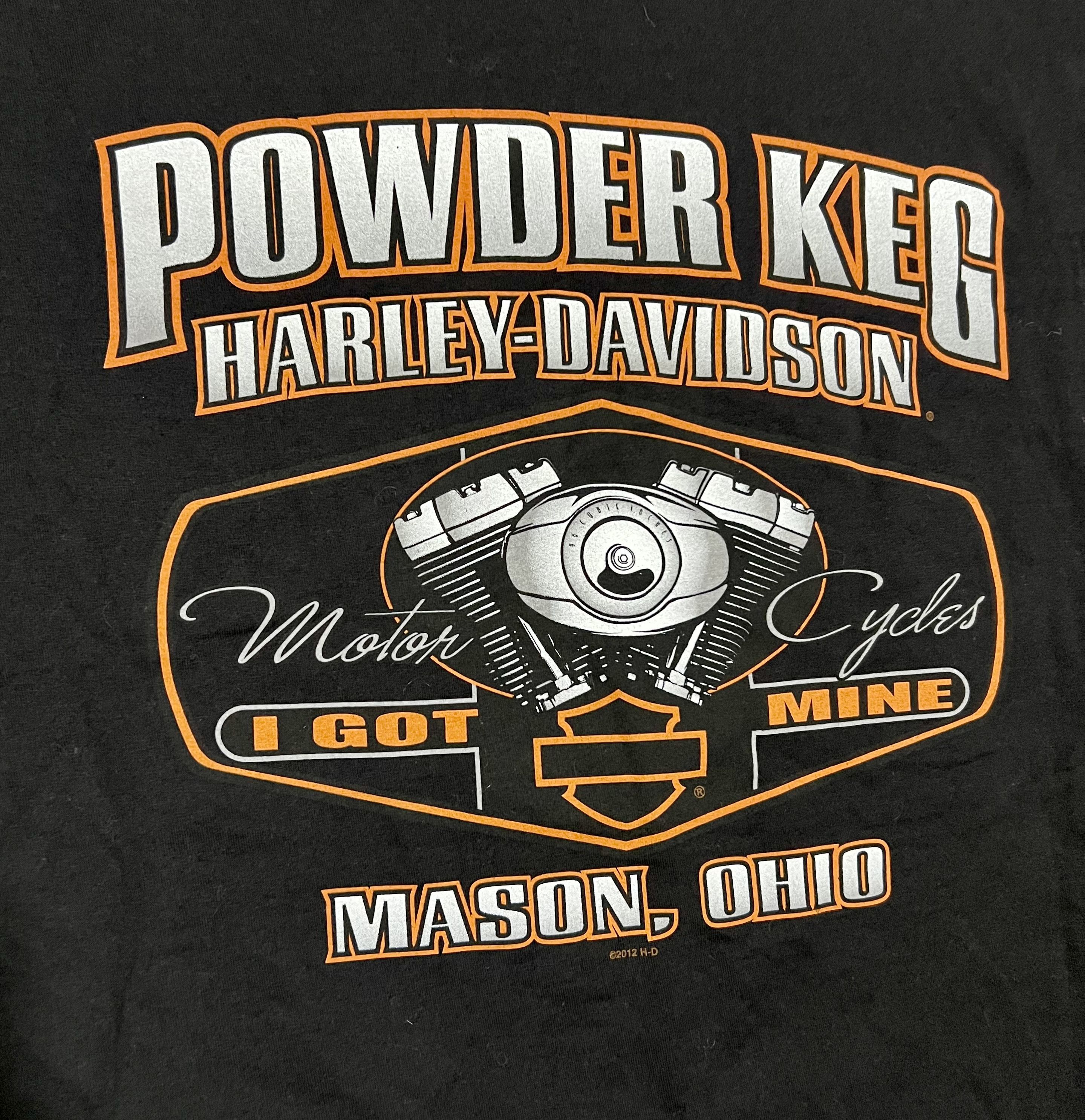 Harley Davidson Harley Davidson Motorcycles Vintage Powder Keg T-Shirt Size US XL / EU 56 / 4 - 5 Thumbnail