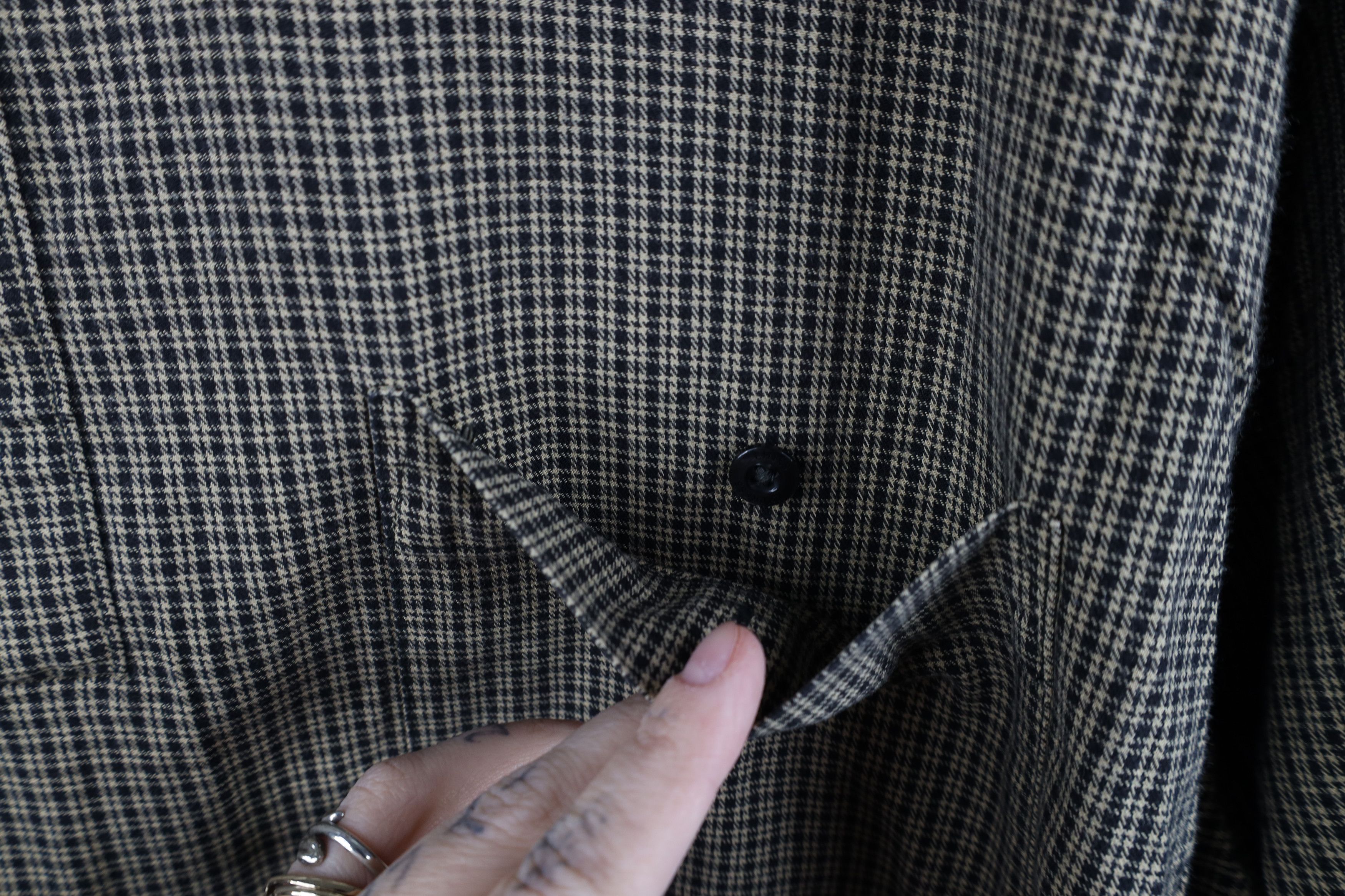 Vintage Vintage 90s Streetwear Fit Collared Golf Polo Shirt Plaid Size US XL / EU 56 / 4 - 4 Thumbnail