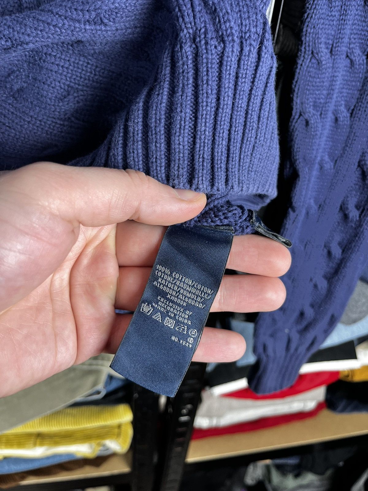 Polo Ralph Lauren × Ralph Lauren × Vintage Polo Ralph Lauren pullover knit sweater vintage Size S / US 4 / IT 40 - 6 Thumbnail