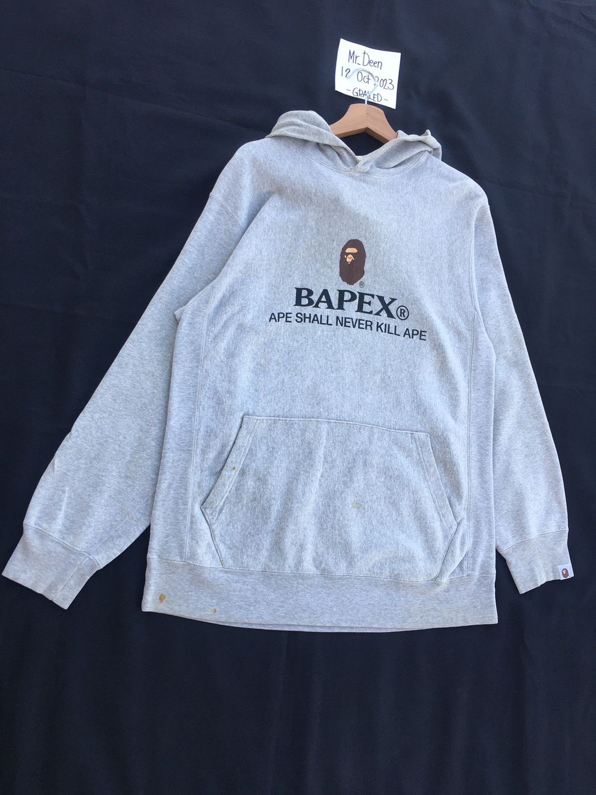 Bape Rare Vintage BAPE BAPEX Sweater Hoodie Size US L / EU 52-54 / 3 - 3 Thumbnail